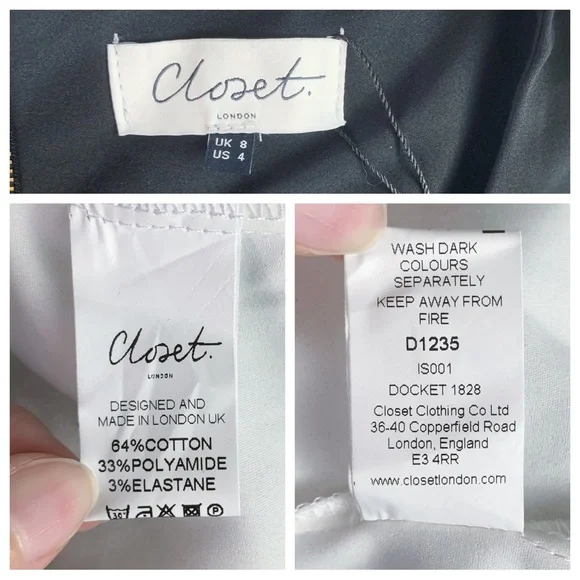 Modcloth Luck Be a Lady Closet London black & white dress - Picture 10 of 11